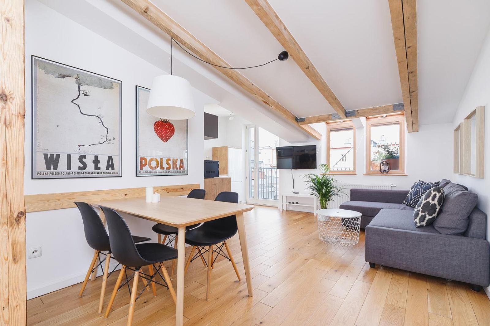 2 Bedroom With Terrace- Pilsudskiego 11 Kraków