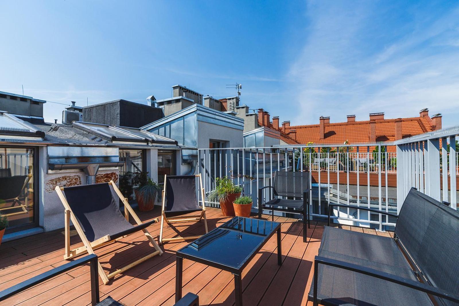 2 Bedroom With Terrace- Pilsudskiego 11 Leilighet *